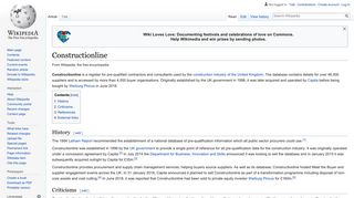 Constructionline - Wikipedia