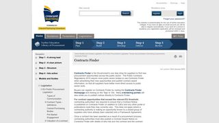 Contracts Finder | felp