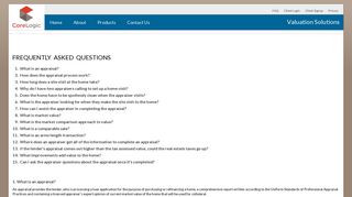 CoreLogic Valuation Solutions - CoreLogic Login