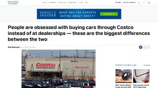 Costco car buying program vs. buying at a dealership - Business Insider