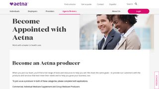 Become Appointed with Aetna – Producers | Aetna