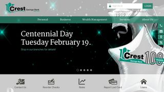 Crest Savings Bank