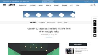 Gone in 60 seconds: The hard lessons from the Cryptopia heist - Noted