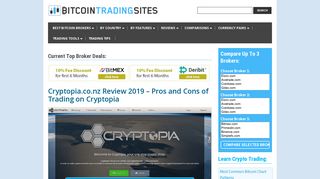 Cryptopia.co.nz Review 2019 – Pros and Cons of Trading on Cryptopia