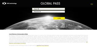 DXC Global Pass - Login - DXC Technology