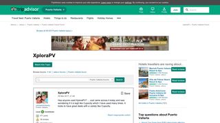 XploraPV - Puerto Vallarta Message Board - TripAdvisor