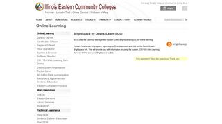 IECC | Online Learning - Brightspace by Desire2Learn (D2L)