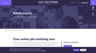 MAX Connect | MAX Solutions.