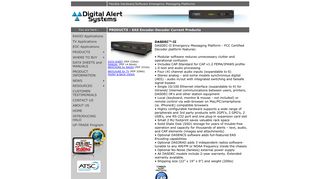 EAS Encoder-Decoder - Digital Alert Systems