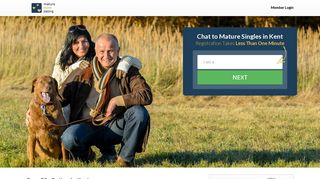 Mature Kent Dating: Genuine Over 50s Kent Dating Site, Join Now
