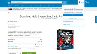 Download - iolo System Mechanic Premium 3 Year | Dell United States