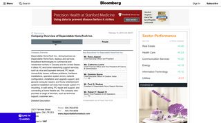 Dependable HomeTech Inc.: Private Company Information ...