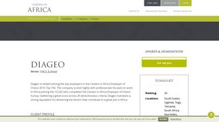 Diageo - Careers in Africa