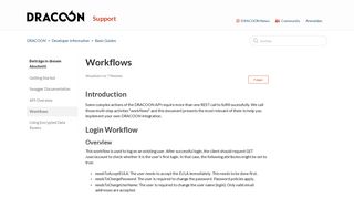 Workflows – DRACOON
