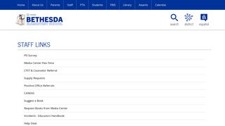 Staff Links / Staff Resources - Durham Public Schools