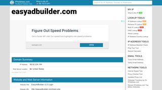 IPAddress.com: EasyAdBuilder v2.0 Login - easyadbuilder.com