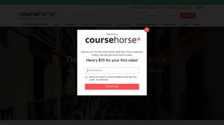 CourseHorse: Discover Hundreds of Classes in NYC, LA, and Chicago.
