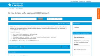 How do I sign up for a personal EBSCO account? - Ask a Librarian