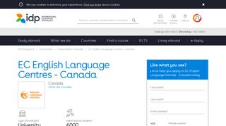 EC English Language Centres - Canada in Canada - Overseas ...
