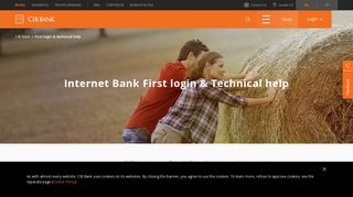 Internet Bank First login & Technical help - CIB Bank