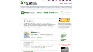 Econz Mobile Time and Attendance and GPS Tracking Software that ...