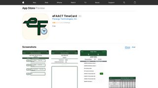 eFAACT TimeCard on the App Store - iTunes - Apple