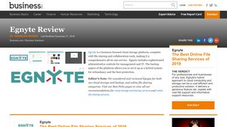 Best Cloud File Sharing and Collaboration | Egnyte Review 2018