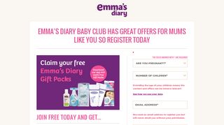 Mum & Baby Clubs | Free Registration in the UK - Emma's Diary