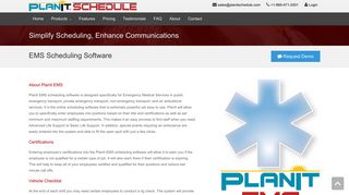 EMS Scheduling Software | PlanIt EMS - PlanIt Schedule