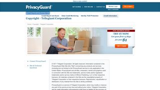 Copyright - Trilegiant Corporation - PrivacyGuard