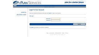 eplan services 401k login