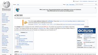 eCRUSH - Wikipedia