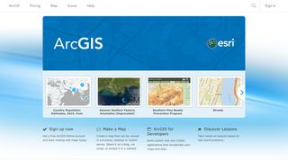 Esri Arcgis Online Login And Support