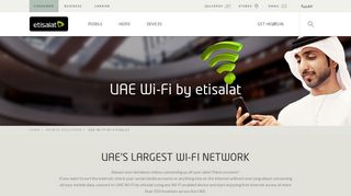 Etisalat UAE | UAE Wi-Fi by etisalat
