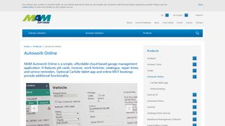 Autowork Online - MAM Software