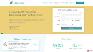 Essay Writing Service - EssayShark: Get Cheap Essay Help Online ...