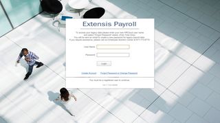 extensis self service log in