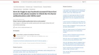 Facebook Approval Code Not Sending Login And Support