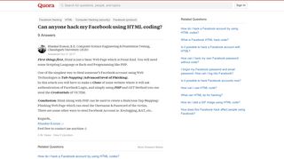 facebook password hacking html code