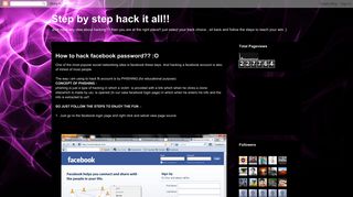 facebook password hacking html code