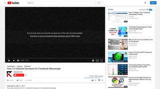 Facebook Messenger Unblocked Login And Support Facebook Messenger Unblocked Login And Support