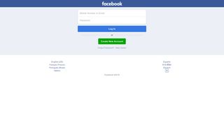 Log into Facebook - Facebook Touch
