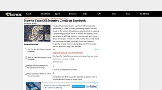 Facebook Security Check Preventing Login And Support