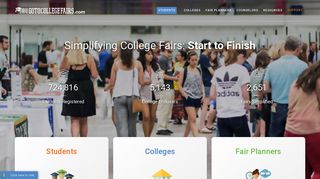 Go To College Fairs - College Fair Planning, Scanning and Student ...