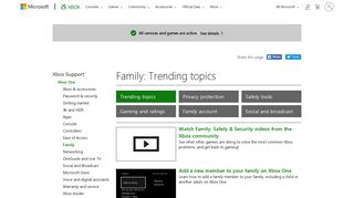Xbox One : Family - Xbox Support