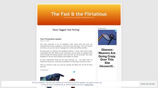 fast flirting | The Fast & the Flirtatious - The Fast & the Flirtatious | by ...