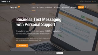 SMS Text Messaging for Businesses | fastsms