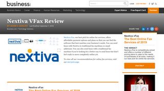 nextiva support fax