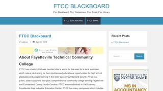 FTCC BLACKBOARD