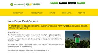 John Deere Field Connect - Western Equipment